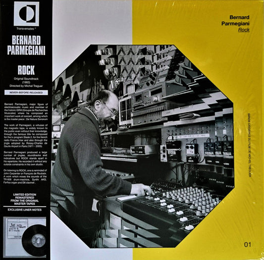 Bernard Parmegiani : Rock (Bande Originale Du Film) (LP, Album, Ltd, RM)