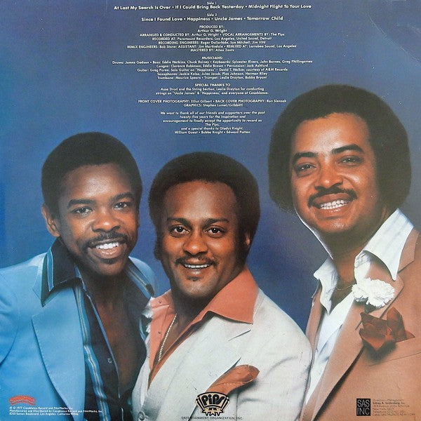 The Pips : At Last... The Pips (LP, Album)