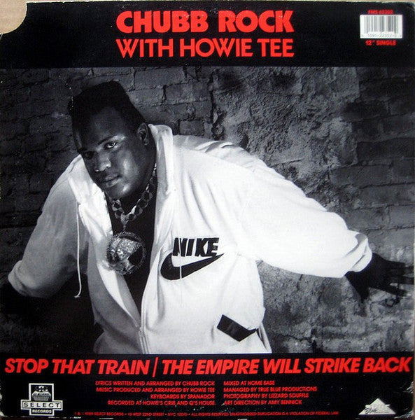 Chubb Rock : Stop That Train / The Empire Will Strike Back (12", Promo)