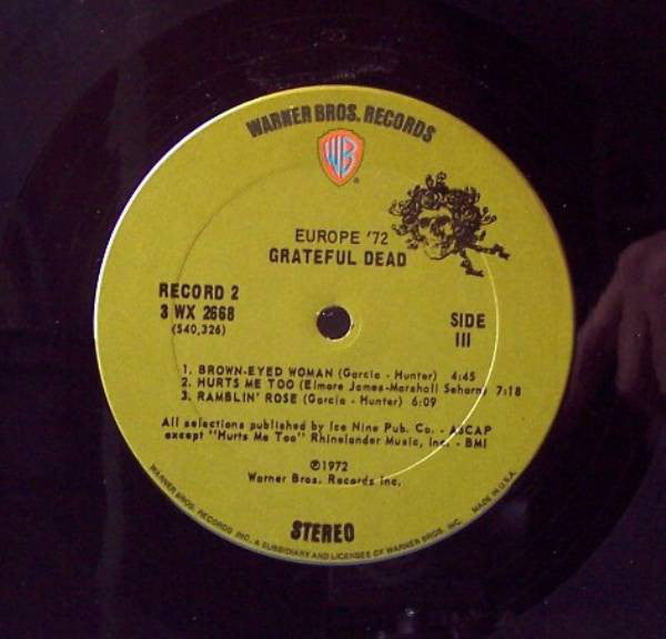 The Grateful Dead : Europe '72 (3xLP, Album, Tri)
