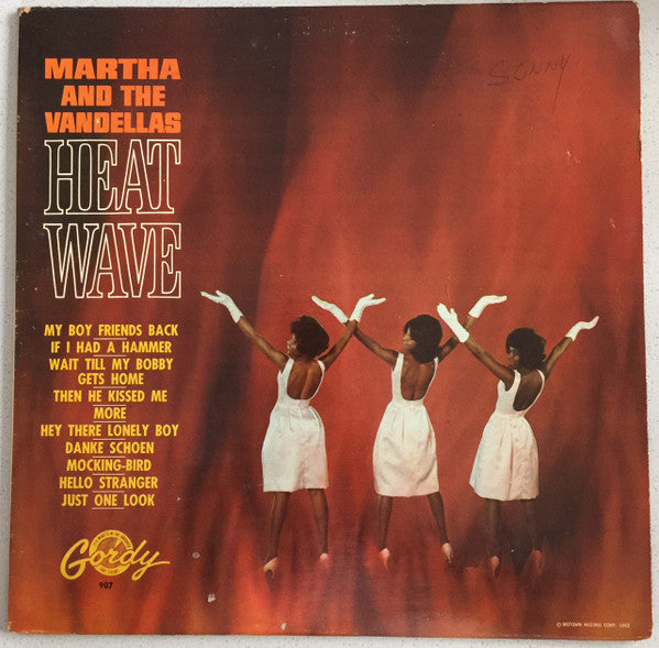 Martha Reeves & The Vandellas : Heat Wave (LP, Album, Mono, Roc)