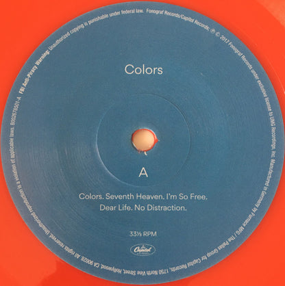 Beck : Colors (LP, Album, Red)