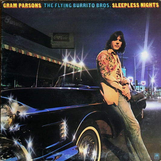 Gram Parsons / The Flying Burrito Bros : Sleepless Nights (LP, Album, Pit)