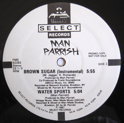 Man Parrish : Brown Sugar (12", Single, Promo)