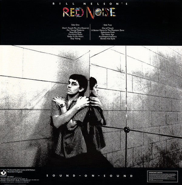 Red Noise (2) : Sound On Sound (LP, Album, Los)