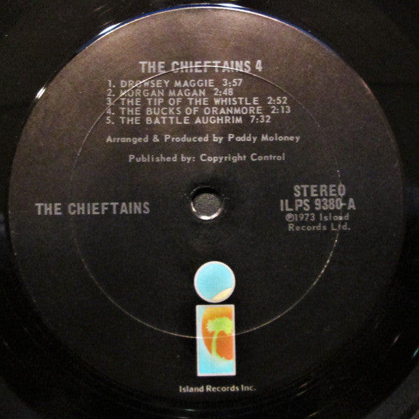 The Chieftains : The Chieftains 4 (LP, Album, Pit)
