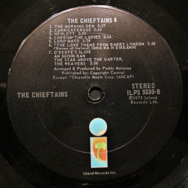 The Chieftains : The Chieftains 4 (LP, Album, Pit)