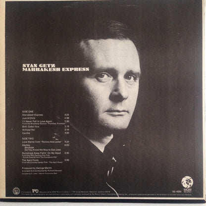 Stan Getz : Marrakesh Express (LP, Album, MGM)