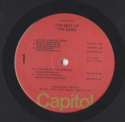 The Band : The Best Of The Band (LP, Comp, Club, RE, R-1)