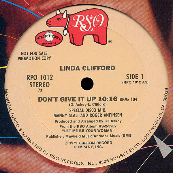 Linda Clifford : Don't Give It Up / Sweet Melodies (12", Promo)