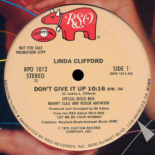 Linda Clifford : Don't Give It Up / Sweet Melodies (12", Promo)