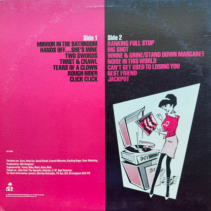 The Beat (2) : I Just Can't Stop It (LP, Album, RE, Ind)