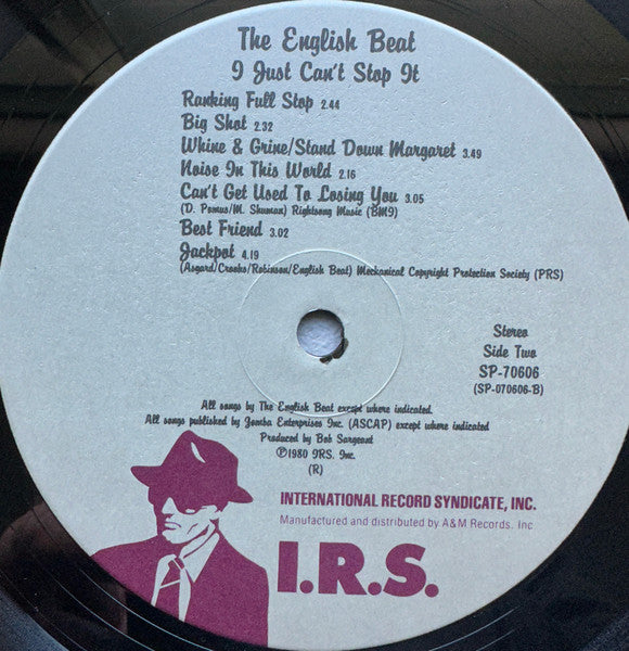 The Beat (2) : I Just Can't Stop It (LP, Album, RE, Ind)