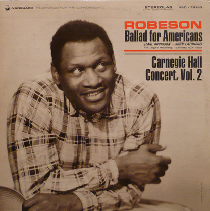 Paul Robeson : Ballad For Americans / Carnegie Hall Concert, Vol. 2 (LP, Album)