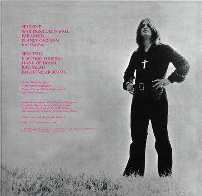 Black Sabbath : Paranoid (LP, Album, RE, RM, Gat)