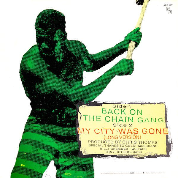 The Pretenders : Back On The Chain Gang (12", Single)