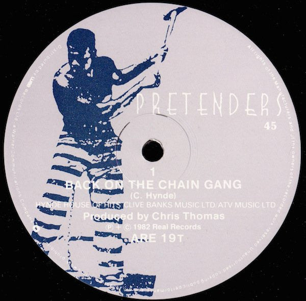 The Pretenders : Back On The Chain Gang (12", Single)