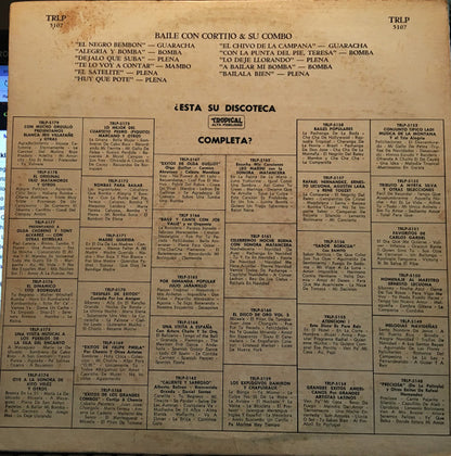Cortijo Y Su Combo Con Ismael Rivera : Baile Con Cortijo Y Su Combo (LP, Album)