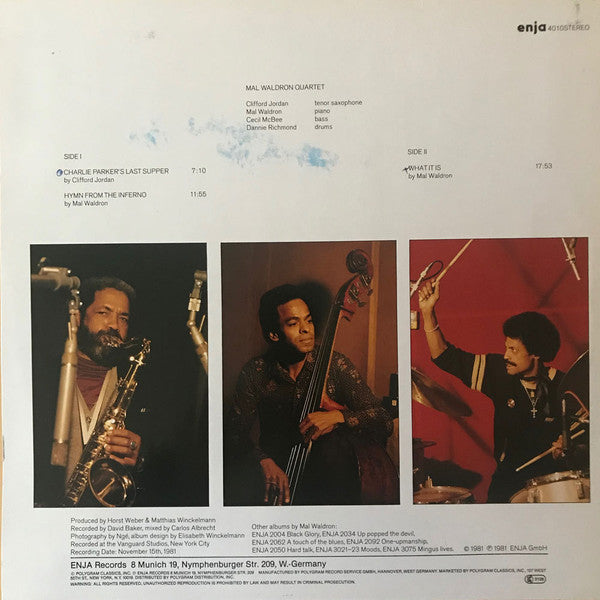 Mal Waldron : What It Is (LP, Album)