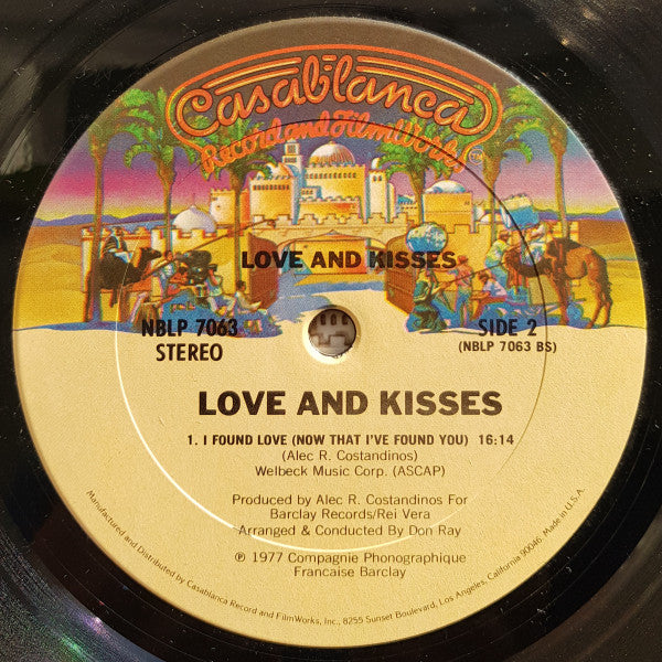 Love & Kisses : Love And Kisses (LP, Album, Pit)