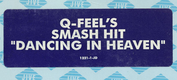 Q-Feel : Dancing In Heaven (Orbital Be Bop) (12", Single, Promo)