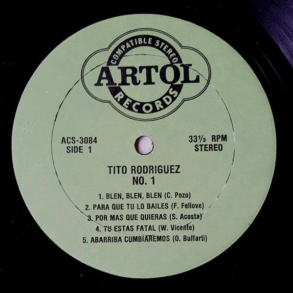 Tito Rodriguez : Tito No. 1 (LP, RE)