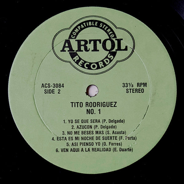 Tito Rodriguez : Tito No. 1 (LP, RE)