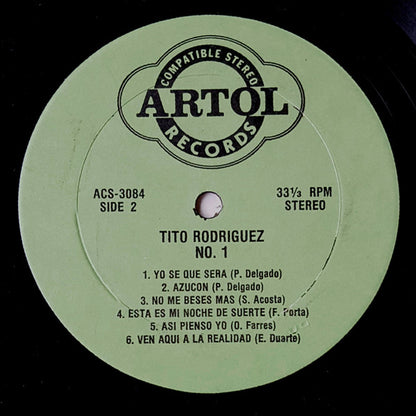 Tito Rodriguez : Tito No. 1 (LP, RE)