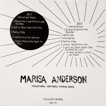 Marisa Anderson : Traditional And Public Domain Songs (LP, RE)