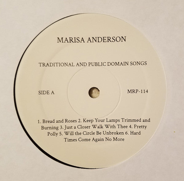Marisa Anderson : Traditional And Public Domain Songs (LP, RE)