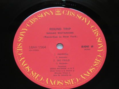 Sadao Watanabe : Round Trip (LP, Album, RE)