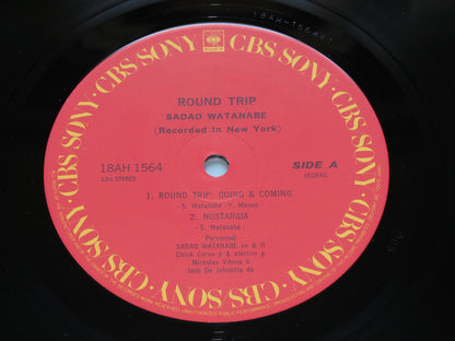 Sadao Watanabe : Round Trip (LP, Album, RE)