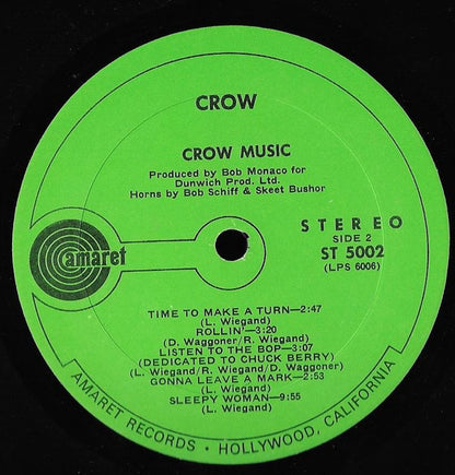 Crow (4) : Crow Music (LP, Album)