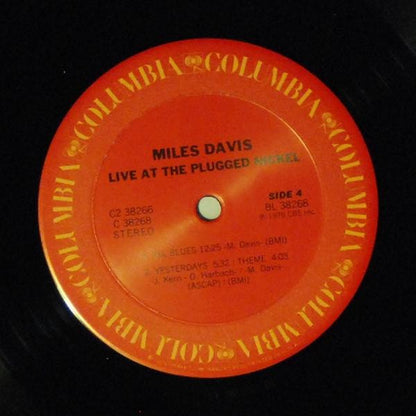 Miles Davis : Live At The Plugged Nickel (2xLP, Comp)
