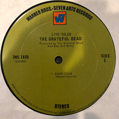 The Grateful Dead : Live / Dead (2xLP, Album, Pit)