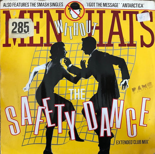 Men Without Hats : The Safety Dance (Extended 'Club Mix') (12", Single)