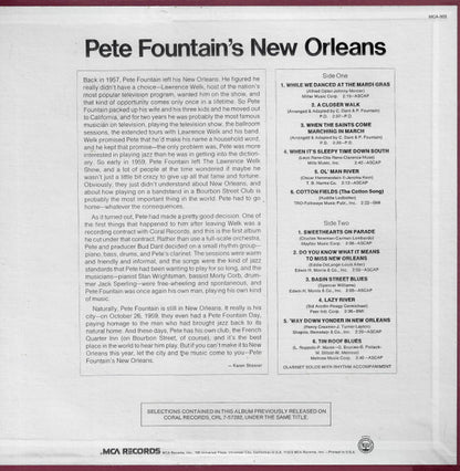 Pete Fountain : Pete Fountain's New Orleans (LP, Album, RE, RP)