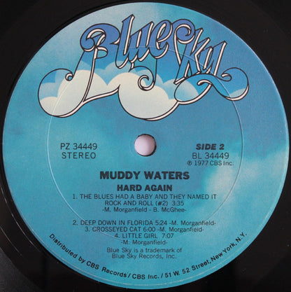 Muddy Waters : Hard Again (LP, Album)