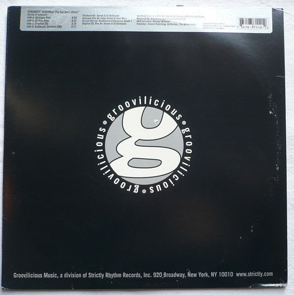 Vengaboys : Kiss (When The Sun Don't Shine) (2x12")
