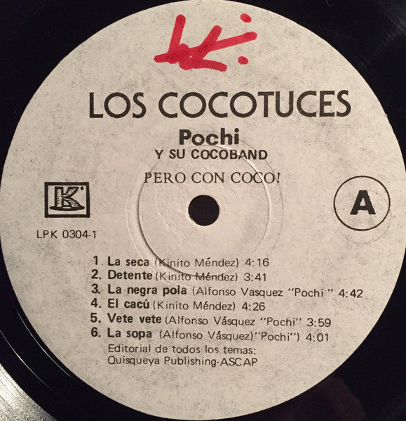 Pochi Y Su Cocoband : Los Cocotuces... Pero Con Coco! (LP, Album)