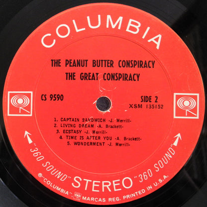 The Peanut Butter Conspiracy : The Great Conspiracy (LP, Album, Pit)