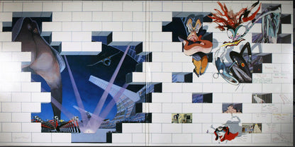 Pink Floyd : The Wall (2xLP, Album, San)