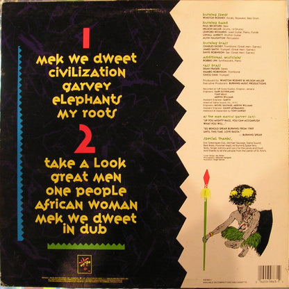 Burning Spear : Mek We Dweet (LP, Album)