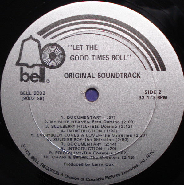 Various : Let The Good Times Roll - Original Sound Track Recording (2xLP, Album)