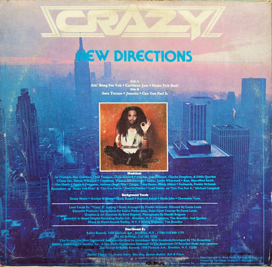 Crazy (4) : New Directions (LP)
