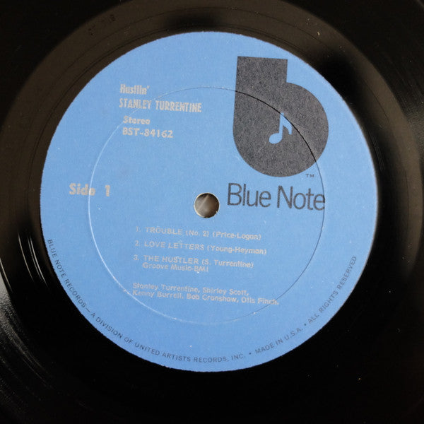 Stanley Turrentine : Hustlin' (LP, Album)