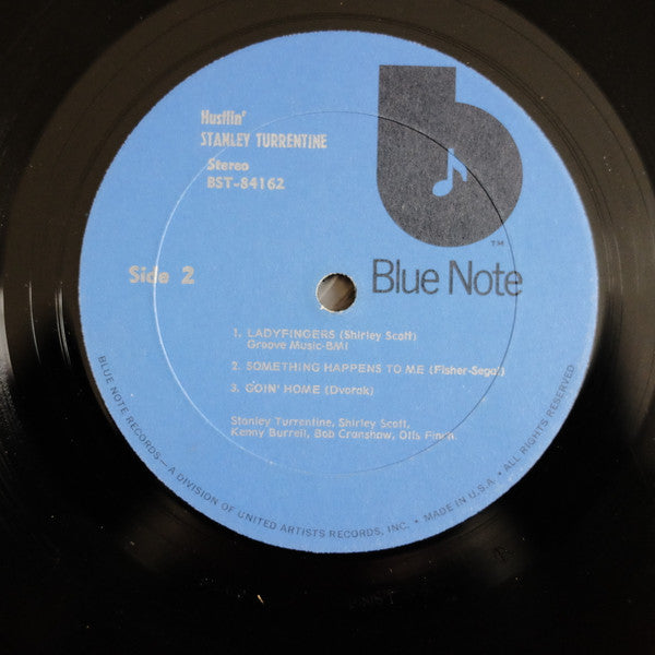 Stanley Turrentine : Hustlin' (LP, Album)