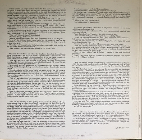 The Paul Butterfield Blues Band : In My Own Dream (LP, Album, RE, Uni)