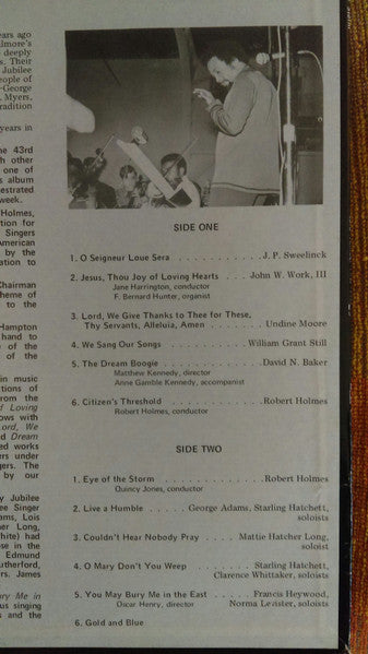 The Fisk Jubilee Singers, The Fisk University Choir, The Fisk Jazz Ensemble : Eye Of The Storm, Fisk University 43rd Annual Arts Festival (LP, Album)