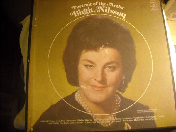 Birgit Nilsson, Philharmonia Orchestra, Heinz Wallberg, Leopold Ludwig, Orchestra Del Teatro Dell'Opera Di Roma, Francesco Molinari-Pradelli, Zubin Mehta : Portrait Of The Artist (3xLP + Box, Album, Comp)